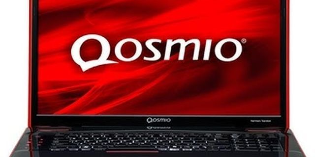 Laptop Toshiba Qosmio Core i7