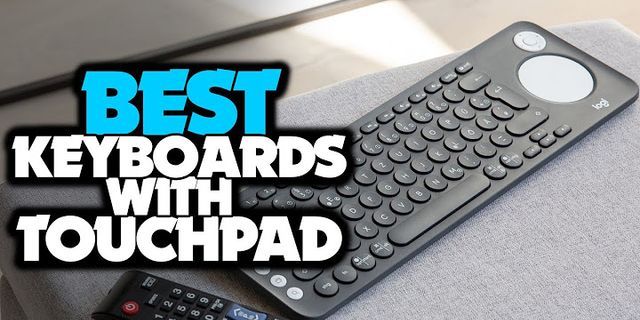 Laptop with best keyboard and touchpad