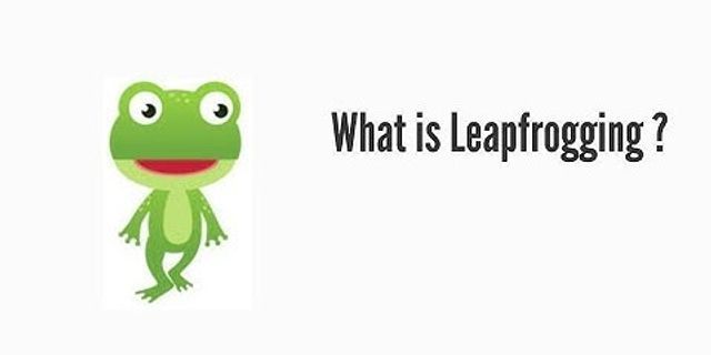 Leapfrog nghĩa là gì