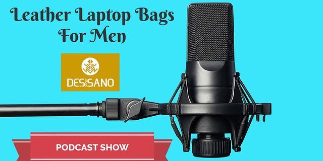 Leather Laptop Bag for men