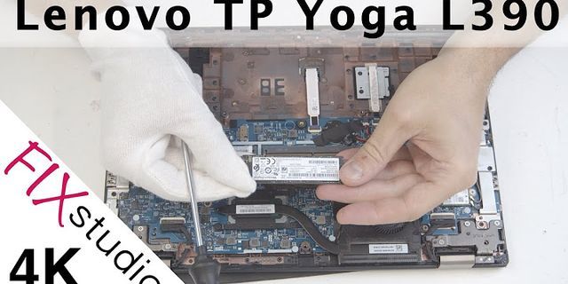 Lenovo ThinkPad L390 Yoga laptop