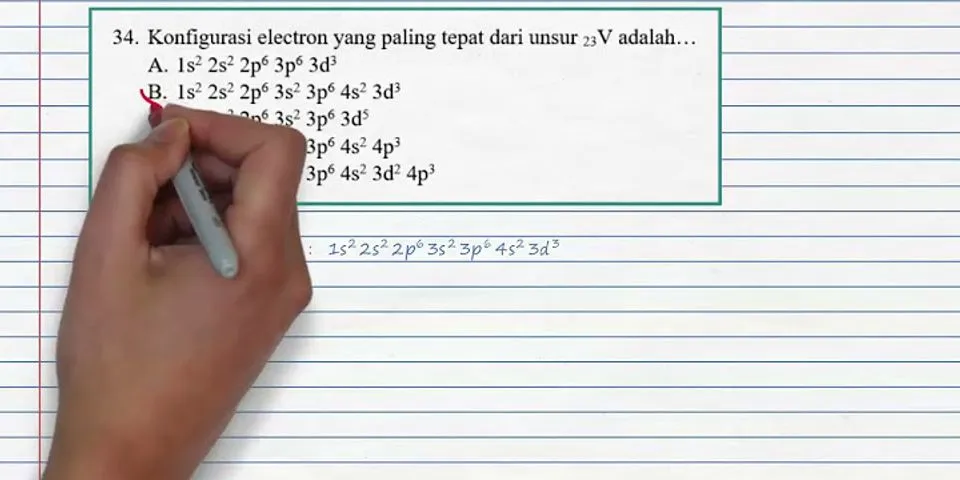 Letak Unsur Dan Konfigurasi Elektron Yang Tepat Untuk Unsur 35 X Adalah 2240