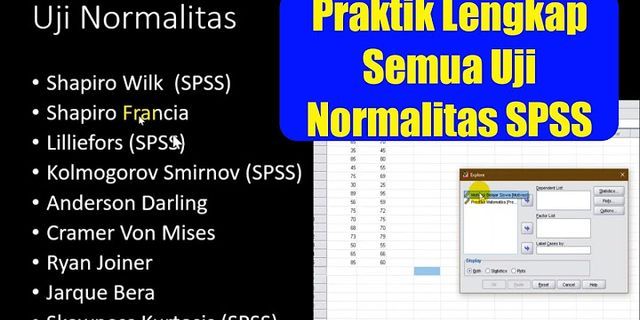 lilliefors significance correction spss artinya