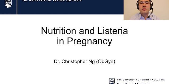 Listeria test pregnancy