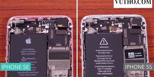 Màn hình iPhone SE và 5s