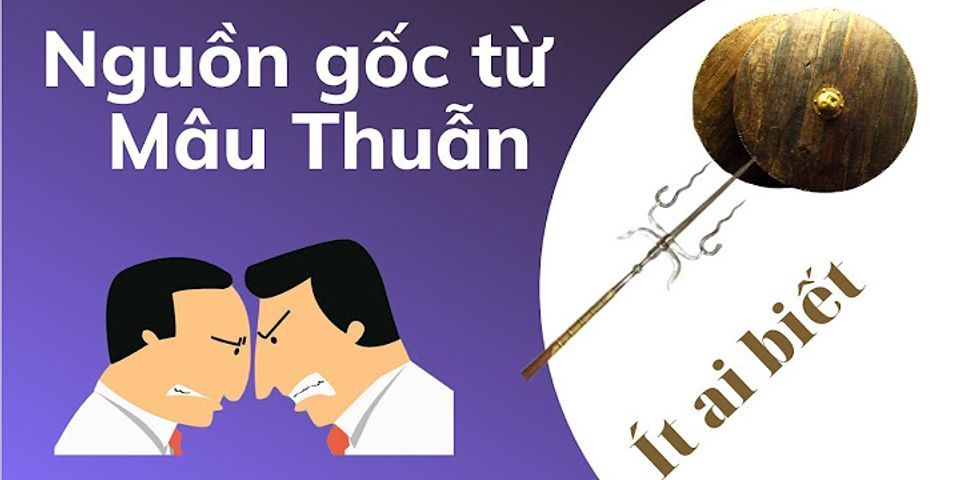 Mâu thuẫn tồn tại ở đâu