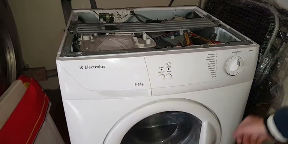 Máy giặt electrolux cách sử dụng