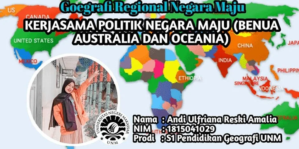 Mengapa australia dapat disebut negara benua