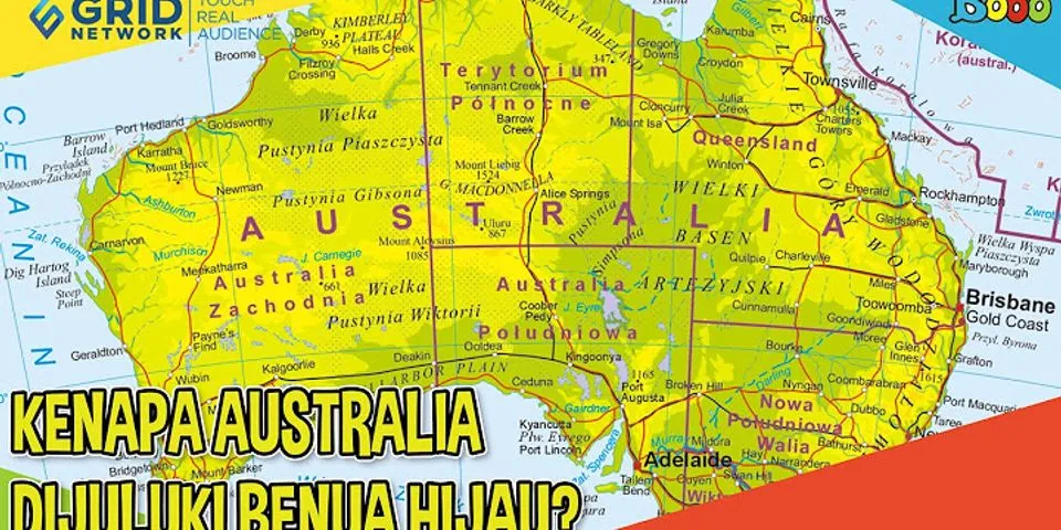 Mengapa australia disebut benua kering
