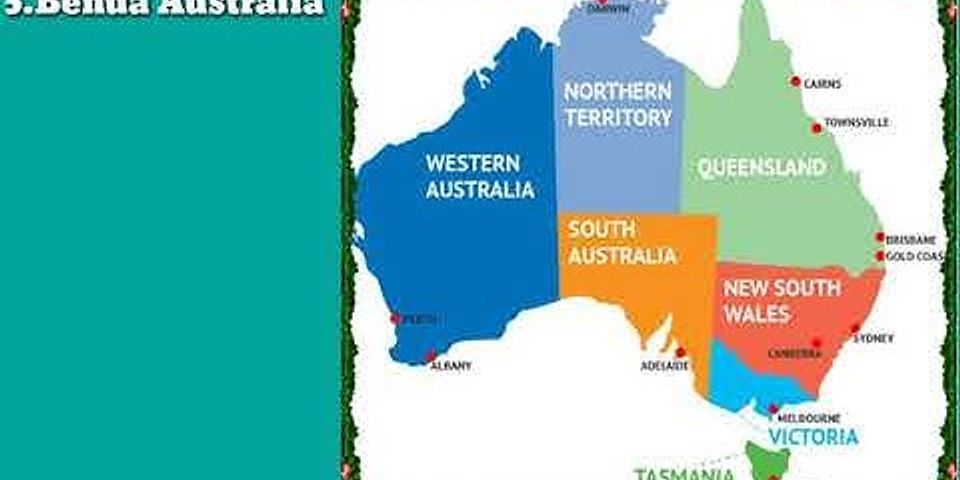 Mengapa benua australia disebut sebagai negara benua