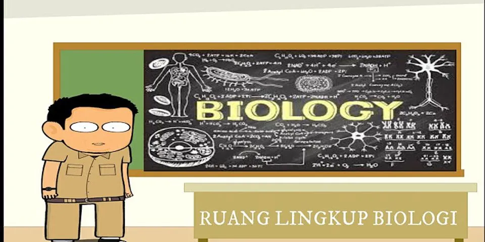Mengapa biologi memiliki banyak cabang ilmu biologi dan kajiannya?