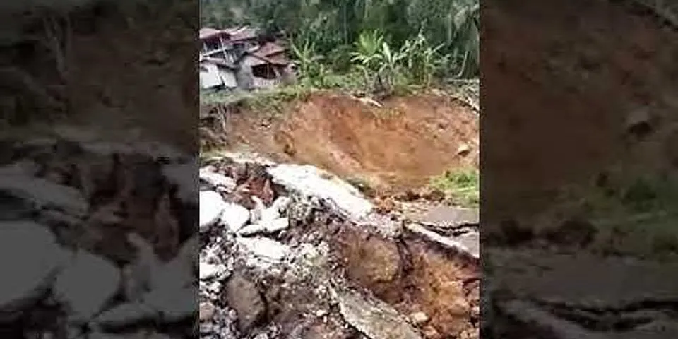 Mengapa di Indonesia sering terjadi bencana tanah longsor