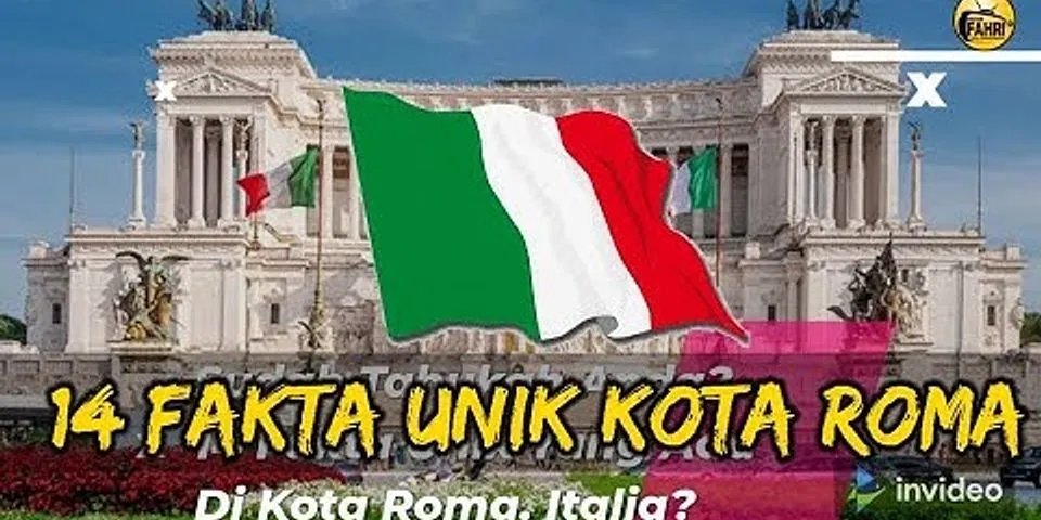 Mengapa kota roma disebut sebagai kota kosmopolitan