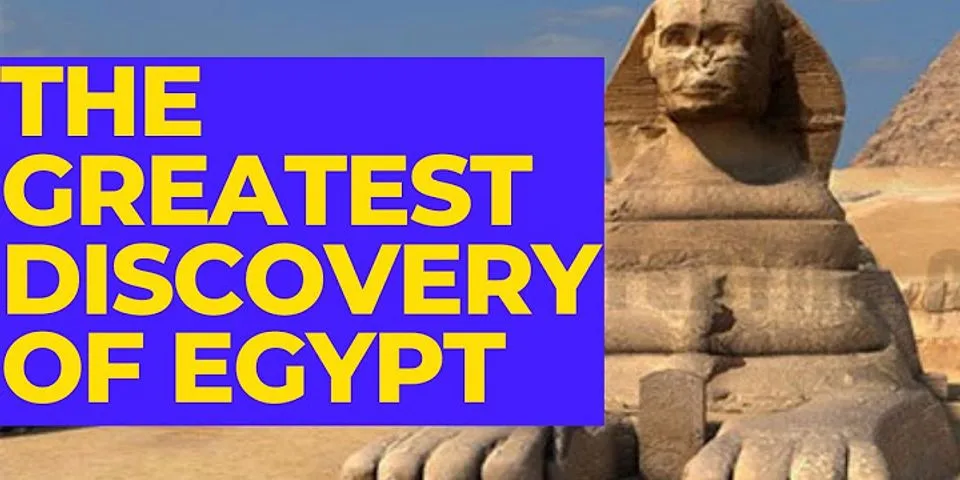 Mengapa Mesir dikatakan salah satu peradaban tertua di Asia Afrika