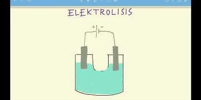 Mengapa pada elektrolisis larutan KCl tidak dihasilkan logam K seperti pada elektrolisis lelehan KCl