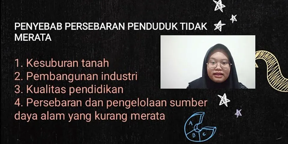 Mengapa Persebaran penduduk di Indonesia tidak merata berikan pendapatmu