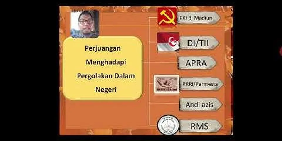 Mengapa PKI dan DI/TII melakukan pemberontakan di masa awal Indonesia merdeka