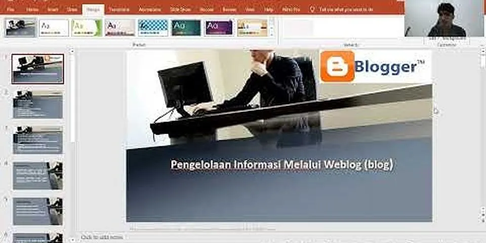 Menu yang digunakan untuk mengontrol artikel yang ada di blog adalah