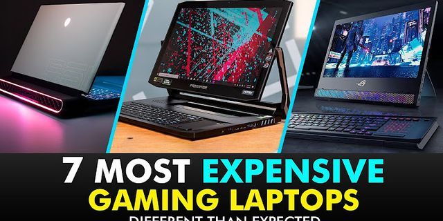 Most expensive laptop gaming