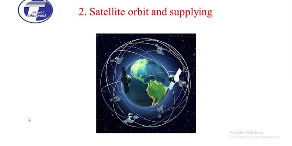 Một vệ tinh nhân tạo bay quanh Trái Đất mỗi vòng hết 90 phút