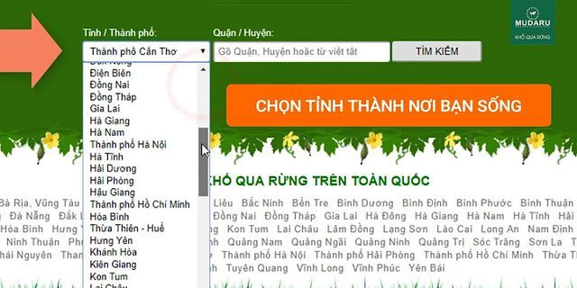 Mua trà khổ qua rừng ở đâu