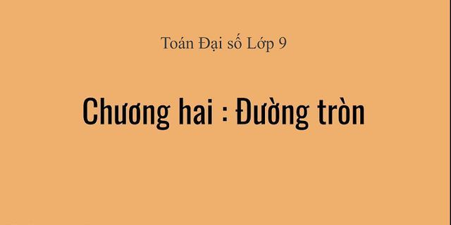 Muốn xác định tâm của một đường tròn mà chỉ dùng êke thì phải làm như thế nào