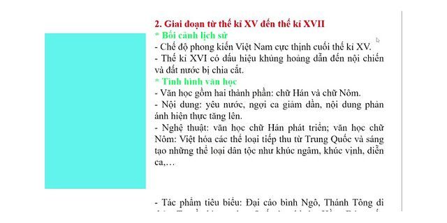 Nội dung chính của văn học Việt Nam giai đoạn từ the kỉ X đến hết the kỉ XIV là