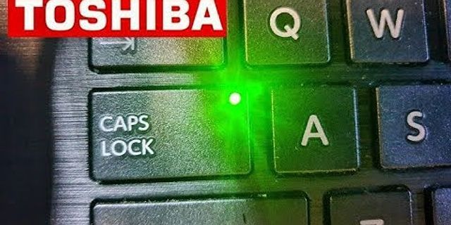 Number lock on laptop
