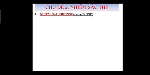 Ở Ruồi giấm có 2n = 8 Số nhiễm sắc thể trong một tế bào tinh trùng là bao nhiêu