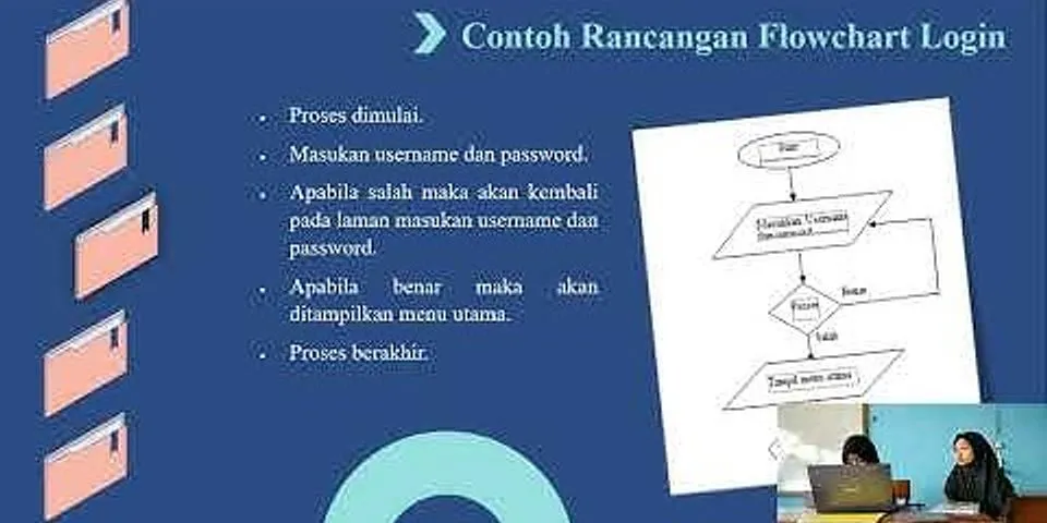 Perhatikan flowchart berikut dan carilah pernyataan yang benar