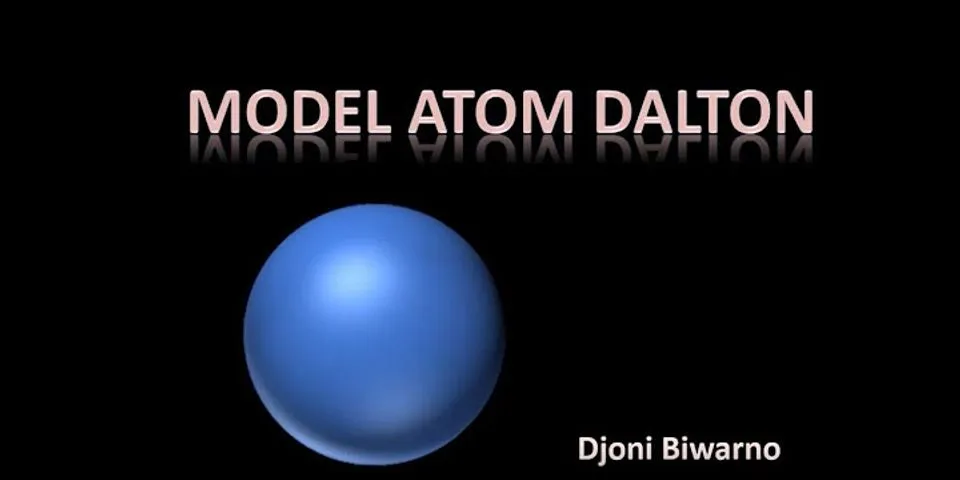 Pernyataan yang benar tentang postulat atom Dalton adalah