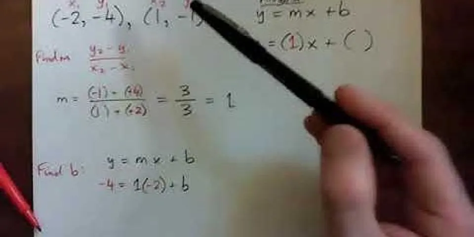 Persamaan garis yang melalui titik min 2, 4 dan (6, 3) adalah