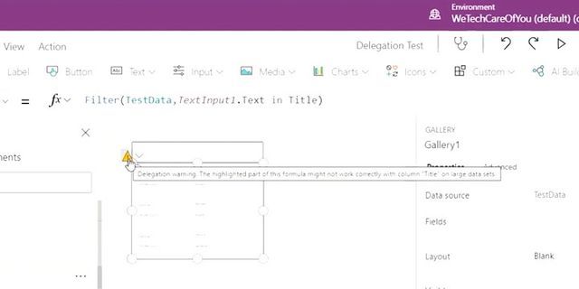 PowerApps filter SharePoint list to collection