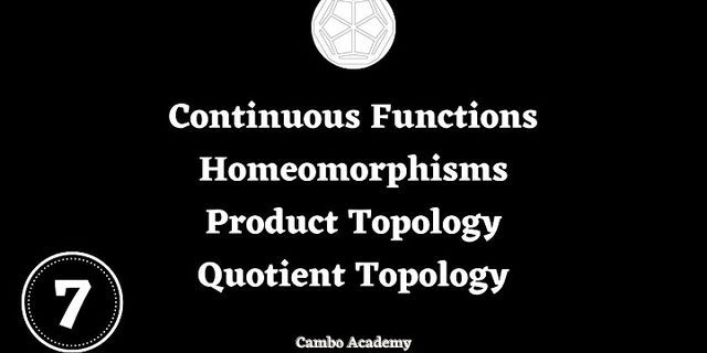 Product topology continuous functions