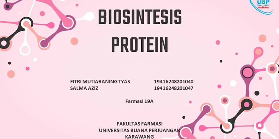Protein merupakan senyawa organik penyusun protoplasma yang berfungsi sebagai