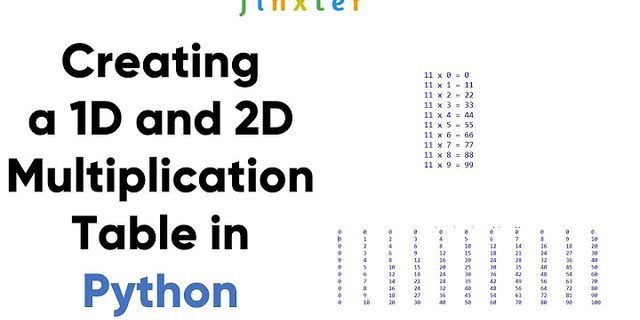 python-print-2d-list-as-table