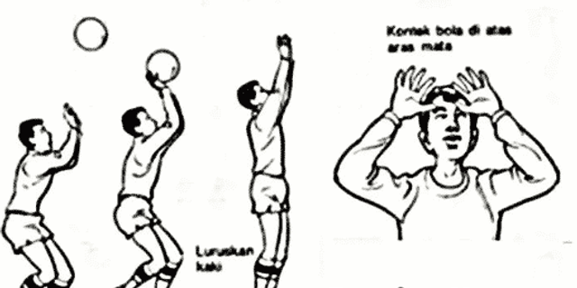 Fungsi dari teknik passing bawah dalam permainan bola voli yaitu menerima service bola dari lawan serta menerima bola dari lawan yang berupa ....