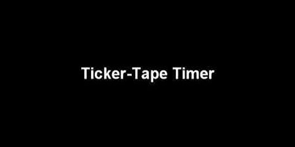 Rekaman gerak benda pada pita ticker timer berikut yang menunjukkan terjadinya gerak lurus