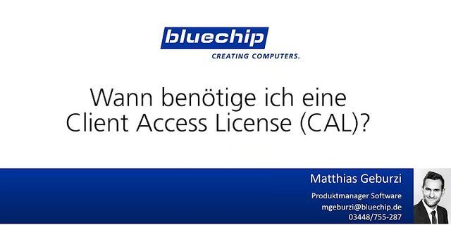 Remote Desktop client access license