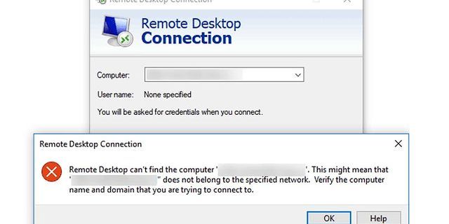 Remote Desktop stuck on signing in