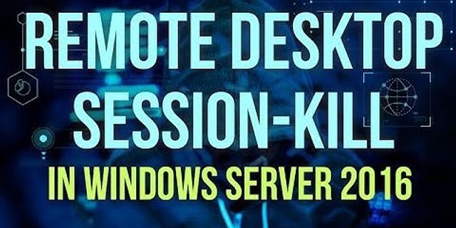 Remove Remote Desktop Session Host