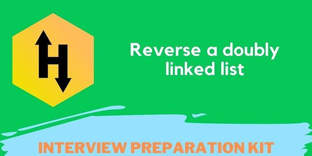 Reverse a doubly linked list hackerrank solution in Python