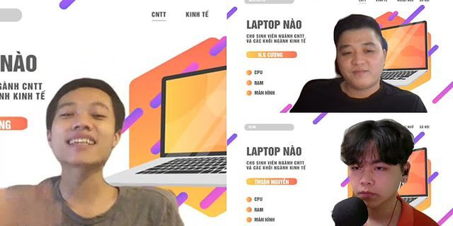 Review laptop cho sinh viên công nghệ thông tin