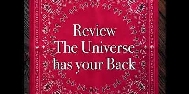 Sách hướng dẫn Universe Has Your Back