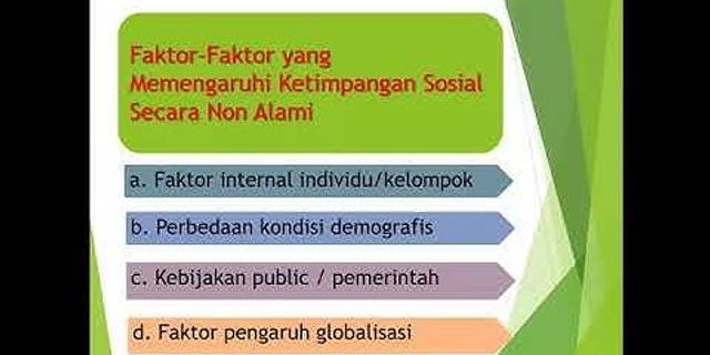 Salah satu faktor penyebab ketimpangan sosial adalah penduduk Indonesia banyak berkonsentrasi di pulau apa?