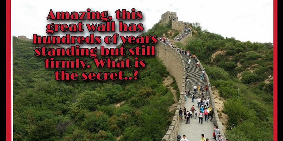 Salah satu peninggalan dari Cina kuno adalah Tembok Besar Cina Apa tujuan utama dari pembangunan Tembok Besar Cina ini *?