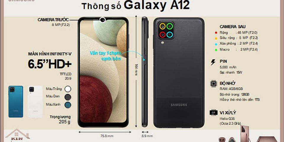 Samsung A12 như thế nào