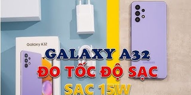 Samsung A32 pin bao nhiêu