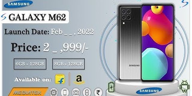 Samsung M62 5G giá bao nhiêu