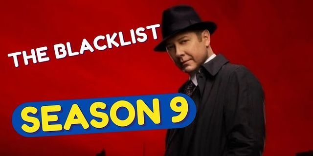 Season 9 Blacklist air date